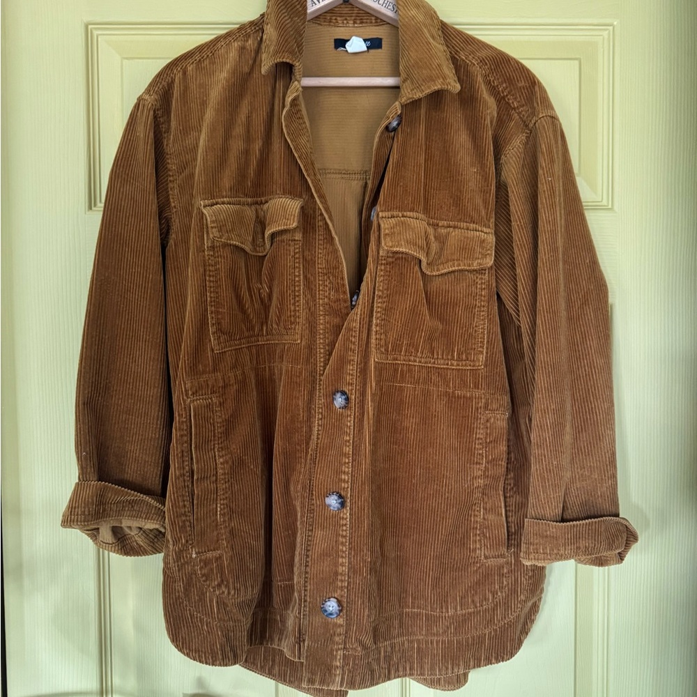 Madewell Warm Brown Corduroy Jacket